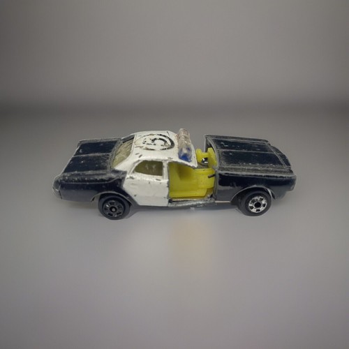 Zylmex P345 Plymouth Highway Patrol Car Black and White Damaged