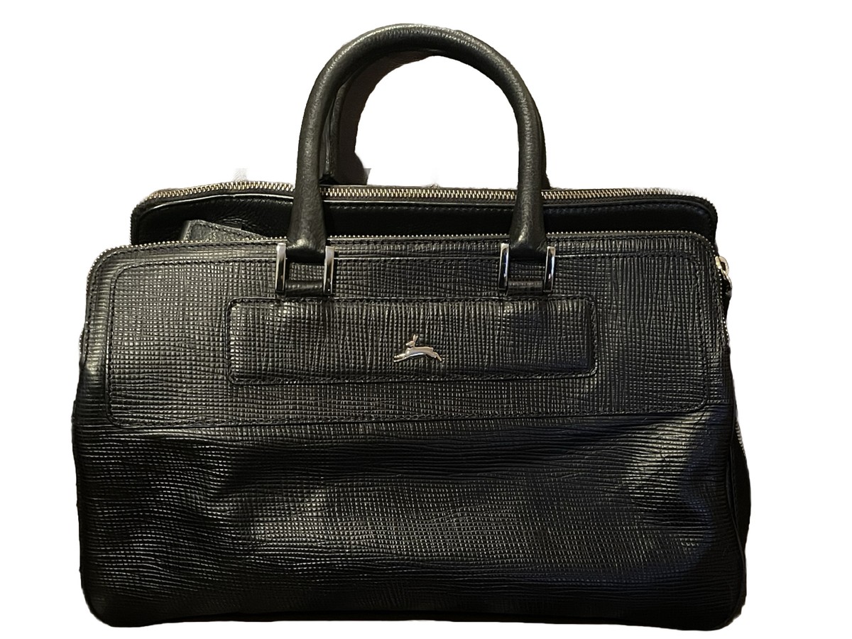 Horror Bookworm Black Leather Multiway Grab Bag By Yoshi