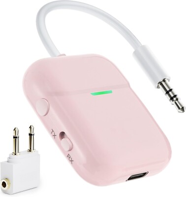 in-Flight Bluetooth Wireless Audio Transmitter Receiver for up to 2 pods