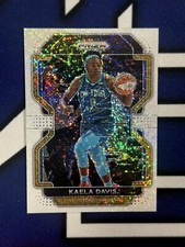 KAELA DAVIS 2022 PANINI PRIZM WNBA #127 WHITE SPARKLE SP SSP