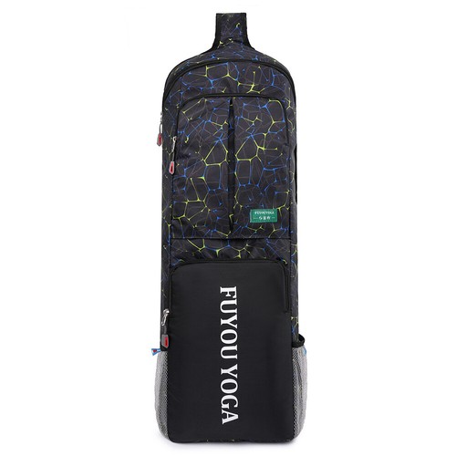 Yoga Exercise Bag Large Capacity Full-Zip Yoga Mat Carrier Bag for Women Men - Picture 6 of 8