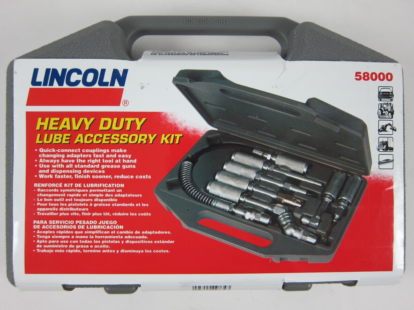 Lincoln Lubrication Heavy Duty Lube Accessory Kit 58000 New