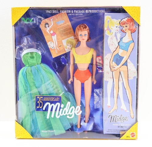 35th Anniversary Midge Puppe Barbie Senior Prom 1997 Mattel NRFB