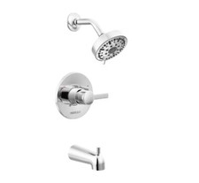 Peerless PTT188792-R Precept Polished Chrome Tub  Shower Trim Kit No Valve 