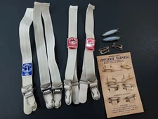 Vintage Lingerie Lot Unused Sew on Straps & Hooks Mid Century USA Gemco