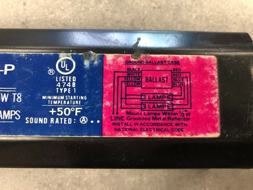 UMC 554-L-TC-P Trigger Start Ballast - Picture 3 of 4