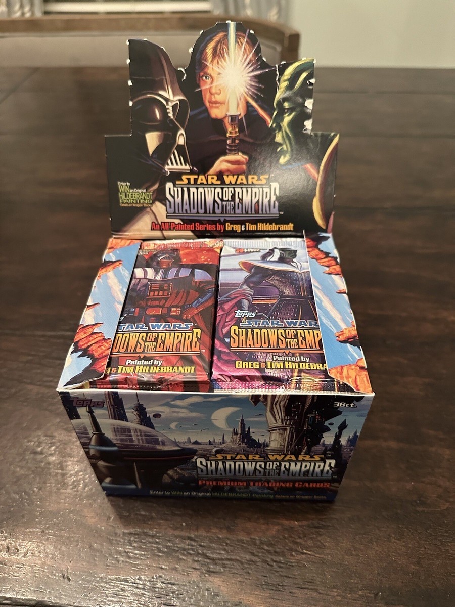 1996 Topps Star Wars Shadows Of The Empire Trading Cards (1) Pack