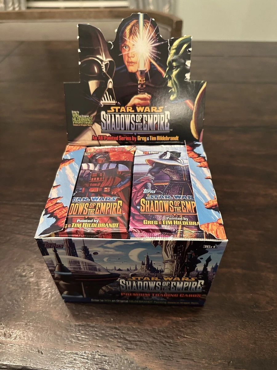 1996 Topps スターウォーズ シャドウズオブザエンパイア　6パック　② 1996 Topps Star Wars Shadows Of The Empire Trading Cards (1) Pack
