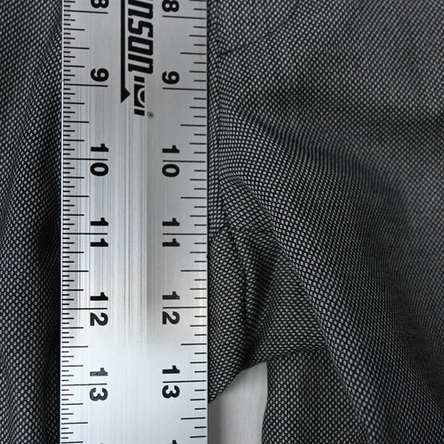 Linea Naturale Luxe 33x32 Gray Birdseye Italy Made 100% Wool Mens Dress Pants - Picture 3 of 9