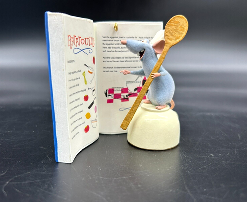 Disney Pixar Hallmark Keepsake Flocked Ratatouille Anyone Can Cook Ornament - Picture 6 of 22