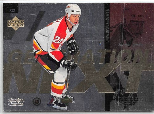 1996-97 Upper Deck Generation Next #X21 Jarome Iginla/Mike Modano - Picture 2 of 2