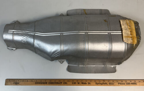 1976-1981 GM NOS Upper Catalytic Converter Shield Chevy Buick Pontiac Olds S18 - Picture 2 of 8