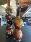set of two beautiful Chili Infused Vinegar Decorative Glass (14 inches tall)