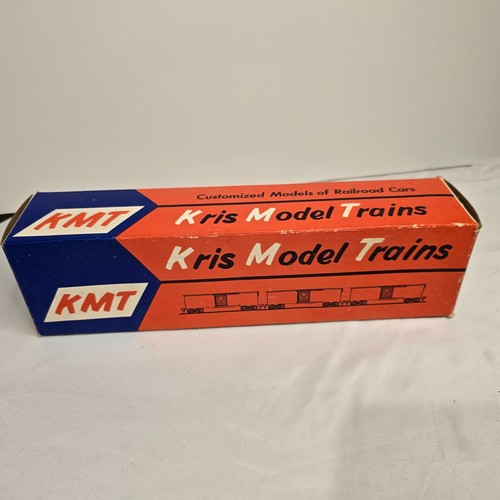vintage KMT Kris Model Trains Merry Christmas Reefer Car O scale - Picture 11 of 13