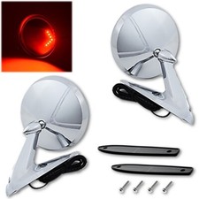 Datsun Z 240z 260z 280z 510 620 521 Lr New Chrome Door Mirror Set Pair Led Turn Datsun Z 240z 260z 280z 510 620 521 Lr New Chrome Door Mirror Set Pair Led Turn