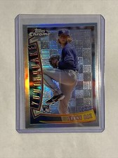 2022 Topps Chrome SONIC Shane Baz Rookie YOUTHQUAKE RC Refractor Rays SP 