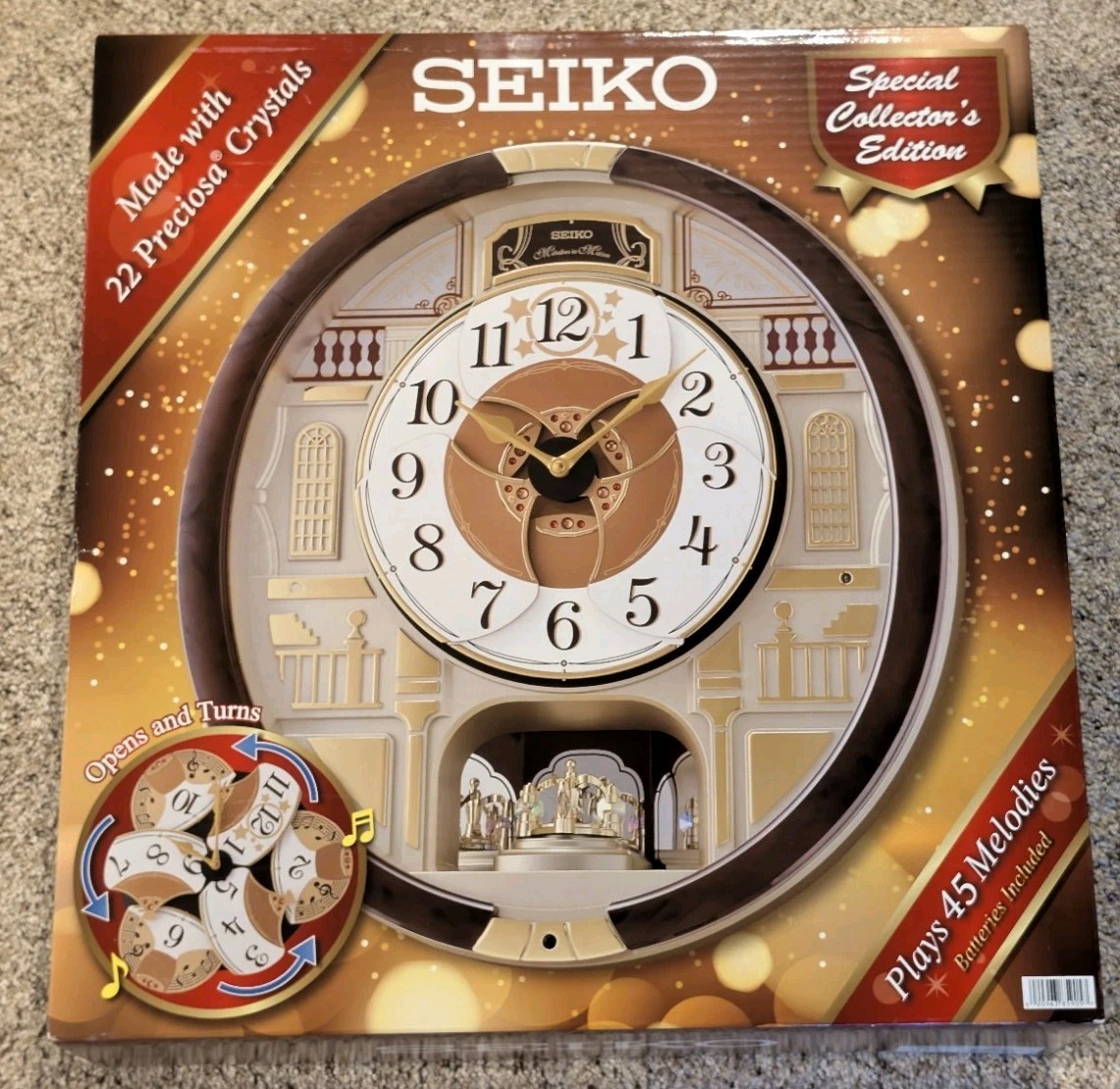 Buy 2024 Seiko Melodies in Motion Clock - Limited Edition 45