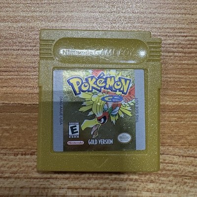 Pokemon Gold Version (Nintendo Game Boy Color, 2000) Authentic Cartridge Only
