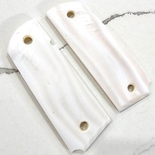 1911 Grips Full Size Genuine Mother of Pearl scale Colt 1911 45 ACP Full size