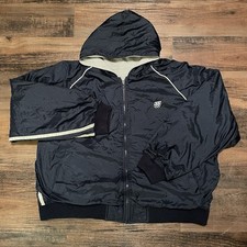 Vintage USA Olympic Reversible Hoodie Jacket XL JCPenney 90s Team USA Streetwear