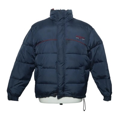 Reebok, Daunenjacke, Herren, Größe: S, Blau/Rot, Daune/Feder/Polyamid #nge