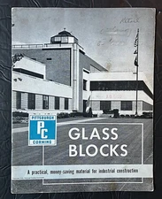 1946 Architecture Pittsburgh Glass Blocks For Industry Catalog