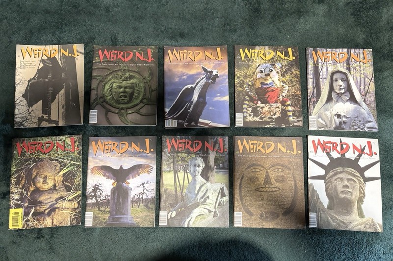 Weird N.J. Magazine Lot Issues #11-20