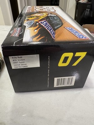 Ricky Rudd 2007 Snickers Nascar 1/24 Diecast Action Ford Fusion