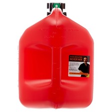 No-Spill 5 Gallon Gas Can Push Button Control Child Resistant Safe Lightweight