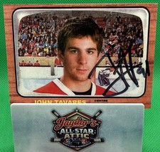 2005-06 Ottawa Generals John Tavares Rookie Card Autographed. rookie card picture
