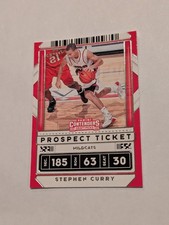 2020-21 Panini Contenders Draft Picks Prospect Ticket Stephen Curry #1