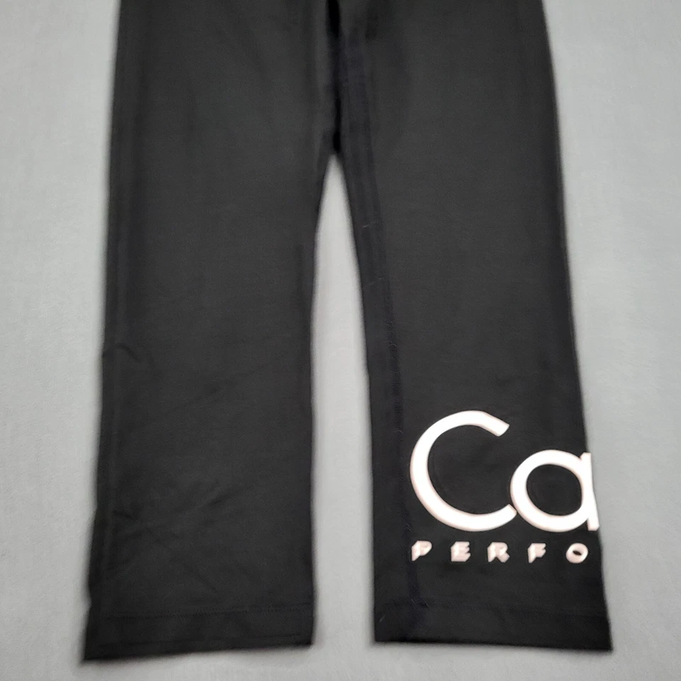 Calvin Klein Legging Womens S Low Rise Capri Wick Performance Pull On Black - Image 3 of 4