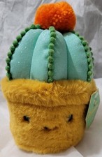 FAO Schwarz 7" Sparklers Plant Saguaro Cactus Mini Toy Plush New