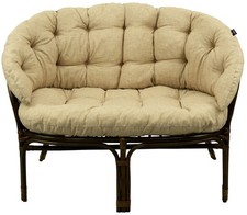 Cuscino imbottito per divano in rattan Bahama cuscino per panca da giardino b...