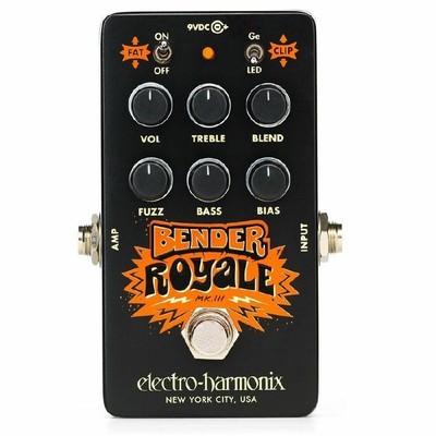 Electro-Harmonix Bender Royale MKIII Analog Germanium Fuzz Effektpedal (b...