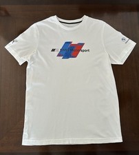 Puma BMW Motorsport M Series Logo White Adult Size Medium