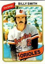 1980 Topps - Billy Smith #367 - Baltimore Oriles