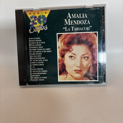 Series 20 Exitos: La Tariacuri by Amalia Mendoza (CD, Mar-1991, Sony BMG) Rare