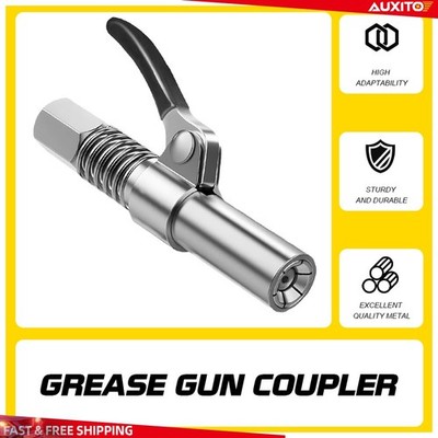 Grease Heavy-Duty Coupler Gun Release Quick Oil Lock Nozzle 1/8'' 10000PSI 10000P