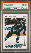 2022-23 Upper Deck 91-92 Young Guns Retro Shane Wright PSA 10