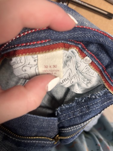 Red Camel Original Straight Blue Jeans Men’s Size 32x30 - Picture 3 of 5