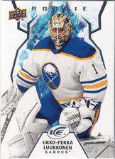 2021-22 Upper Deck Ice #102 Ukko-Pekka Luukkonen Rookie