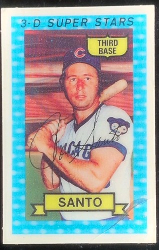 Ron Santo [Chicago White Sox] #7 1974 Kellogg's card
