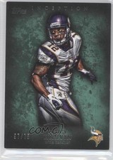 2012 Topps Inception Green 57/75 Percy Harvin #85 0k0
