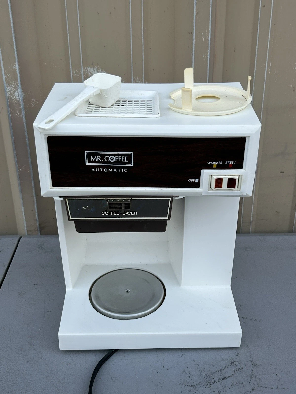VTG Mr Coffee CBS-800 Drip Coffee Maker Vintage 1980s 1990s 10 Cup Coffee Saver