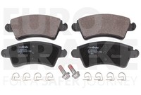 Eurobrake BremsbeläGe BremsklöTze FüR Peugeot 206 CC 2D 1.6 16V 2.0 S16 2A/C