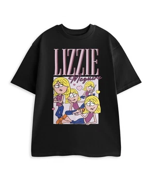 Disney Lizzie Mcguire Noir Homage T-shirt à manches courtes Femme - Photo 1/4
