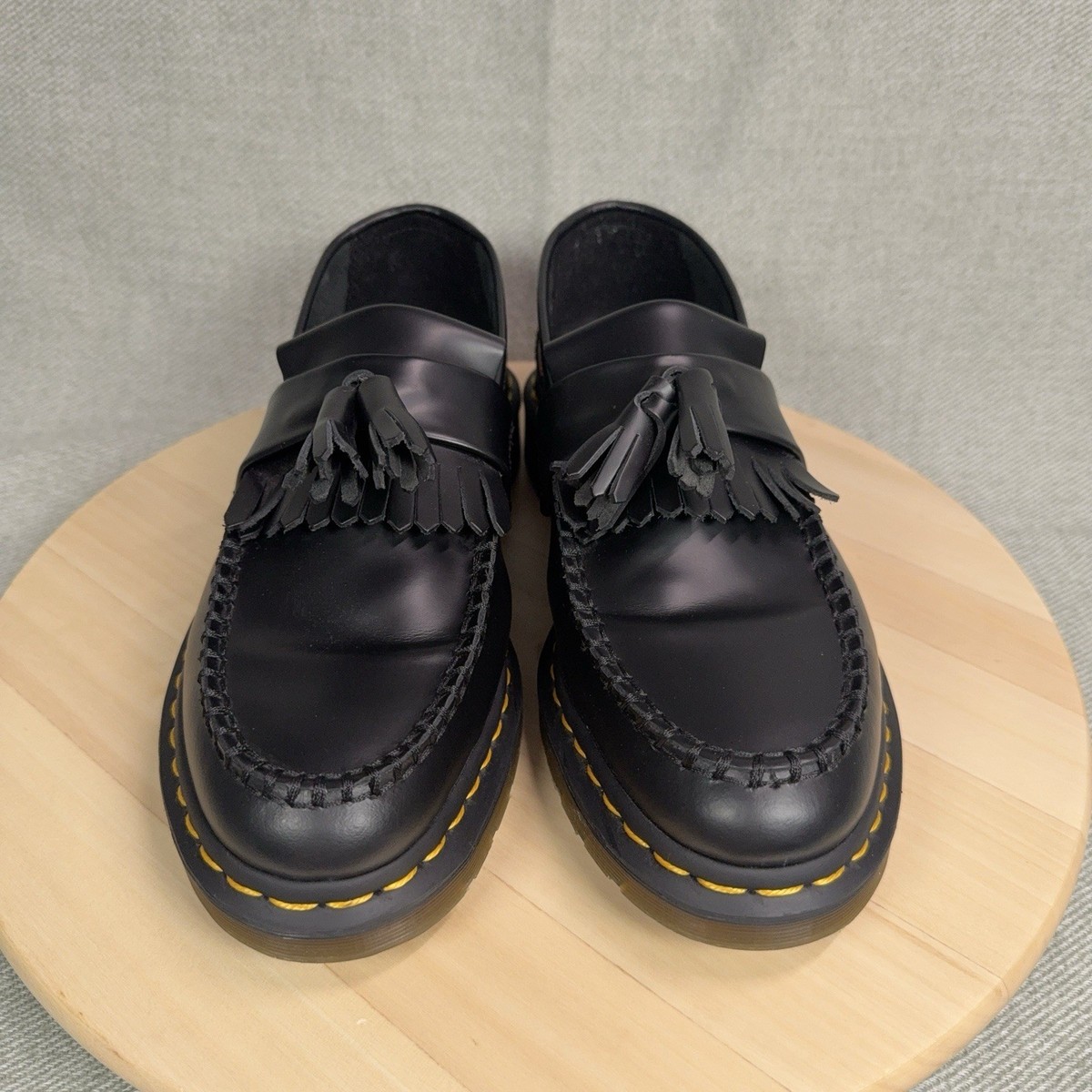 Dr. Martens Adrian Bex Smooth Leather Tassel Loafers Men’s Size 9 Black Adrian Bex Black Smooth Loafer — Downes main image 2
