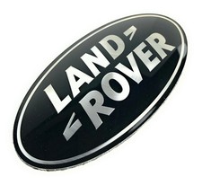 Land Rover Black Oval Emblem Replacement Badge 85 X 42mm Range