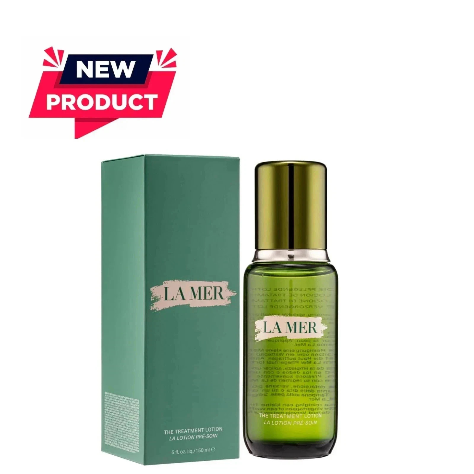 La Mer Treatment Lotion New & Sealed 5oz 150ml Anti Aging Wrinkles Treatment NIB